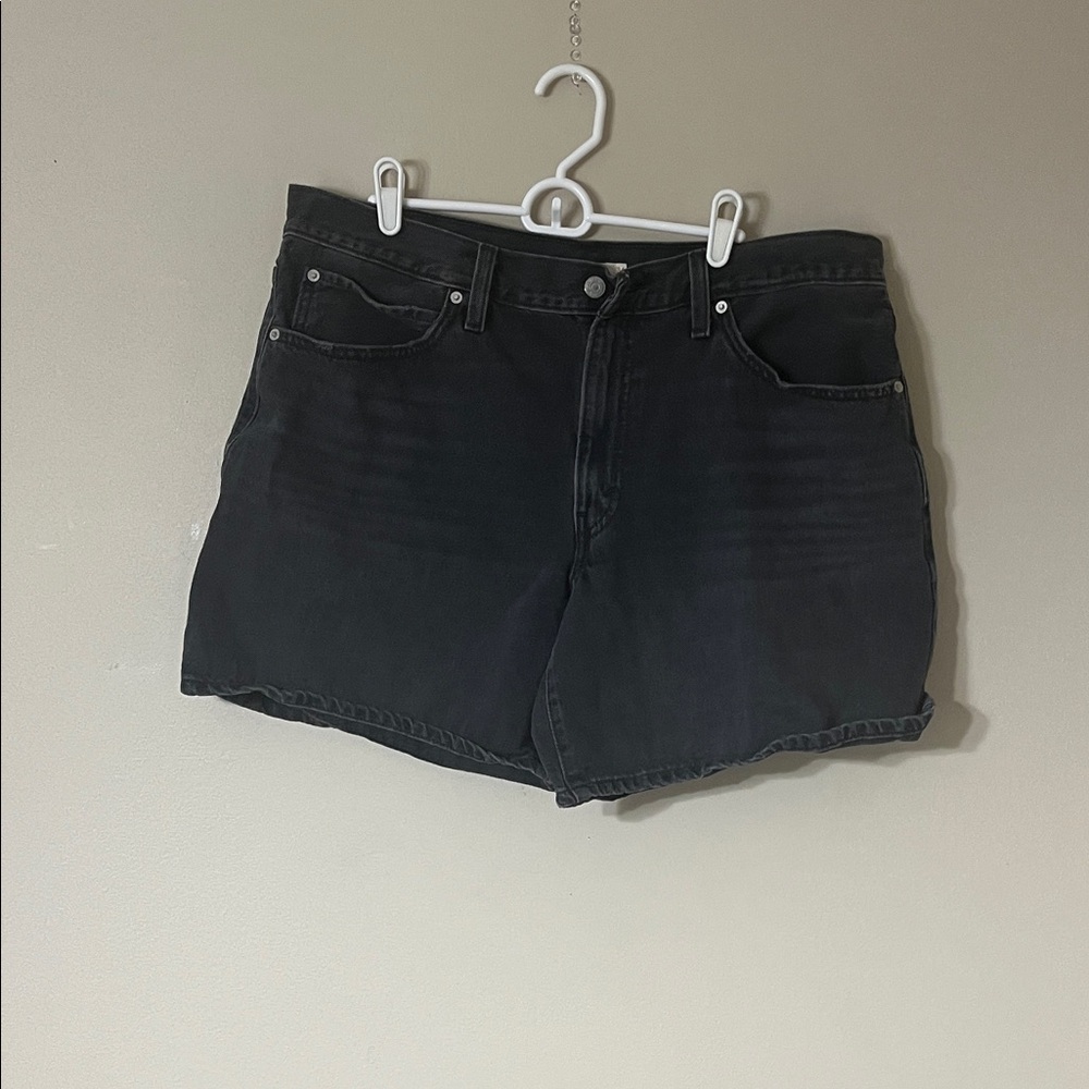 Levi's Women's Black Jean Shorts